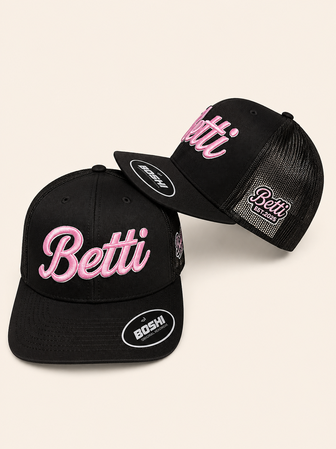 Pink Foam Bubble Cap