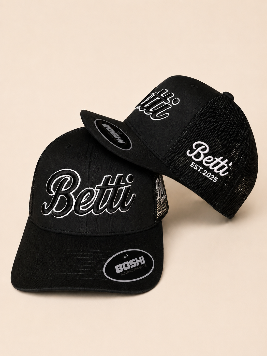 Betti Essential Black Cap