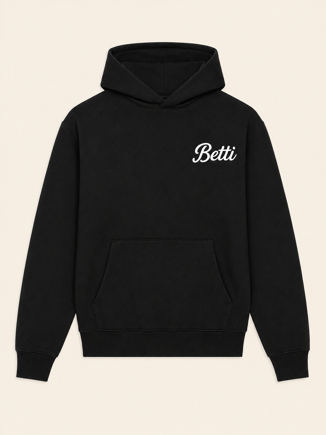 Black Heavyweight Hoodie
