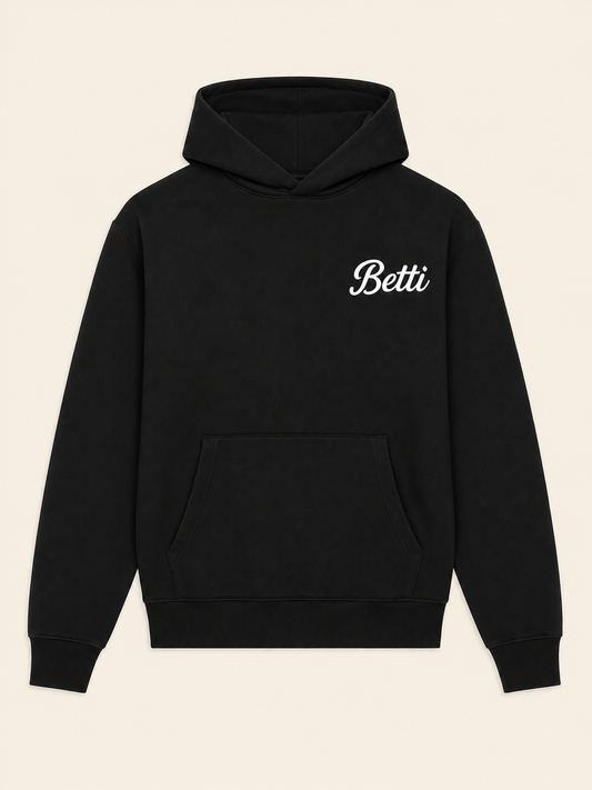 Black Heavyweight Hoodie