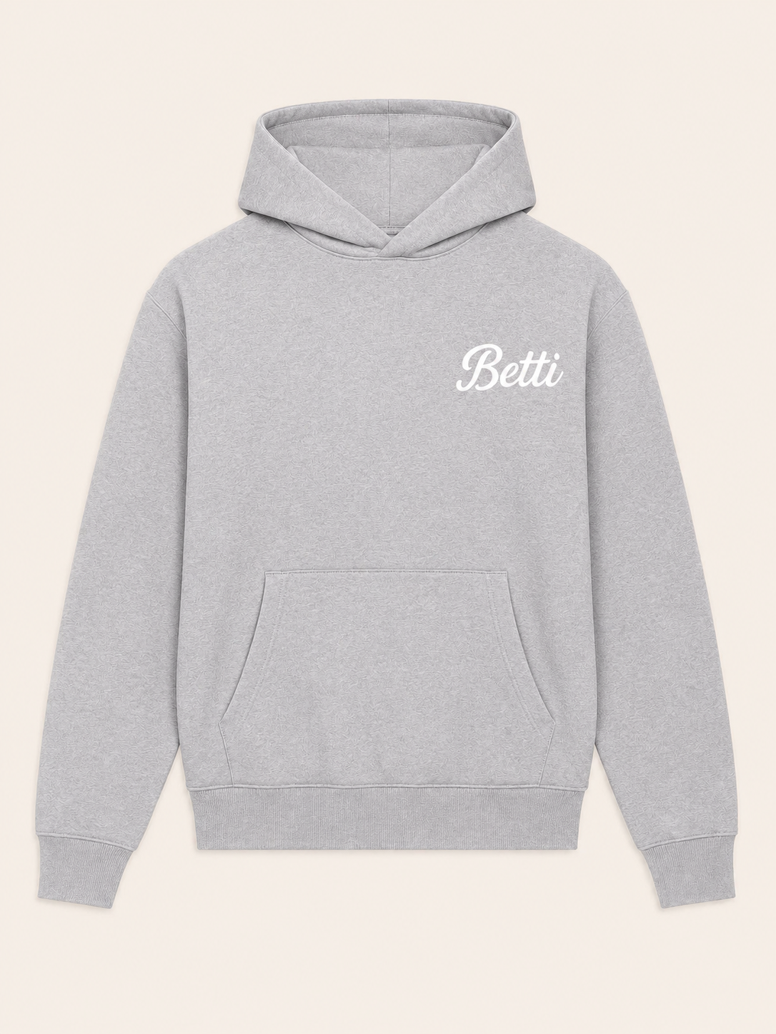 Heather Grey Heavyweight Hoodie