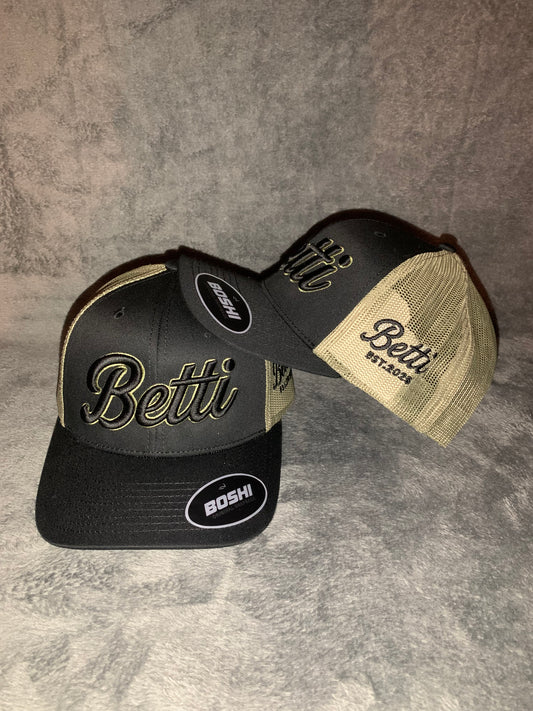 Khaki Green and Black Essential Cap