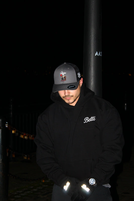 Black Heavyweight Betti Hoodie