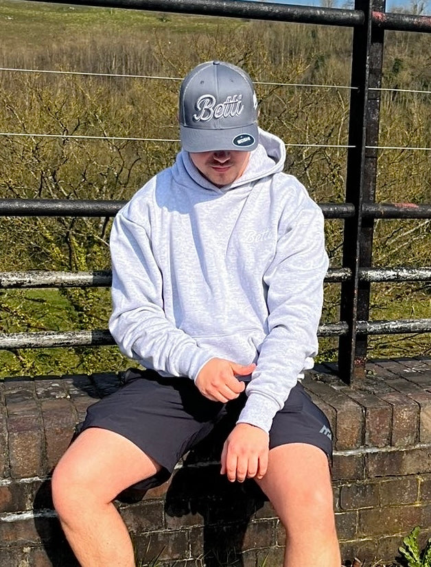Heather Grey Heavyweight Hoodie