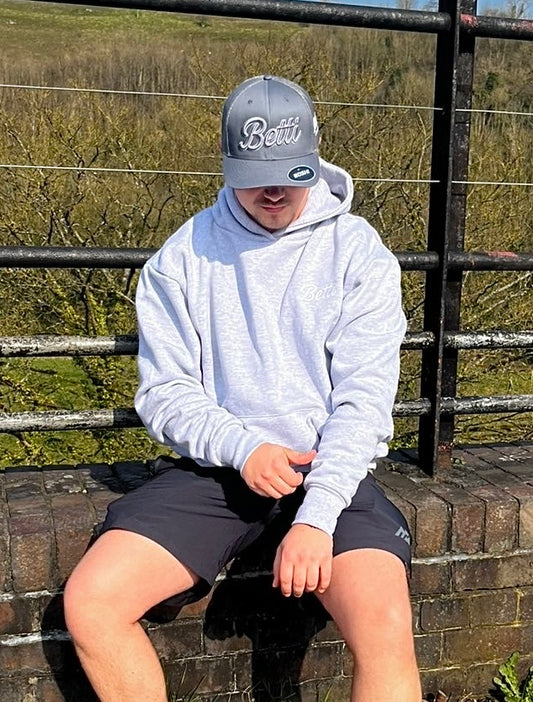 Heather Grey Heavyweight Hoodie